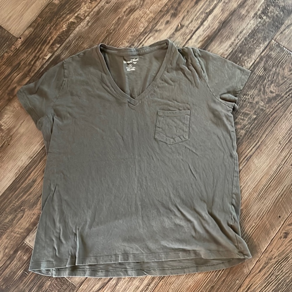 Womens Cotton V Neck tshirt